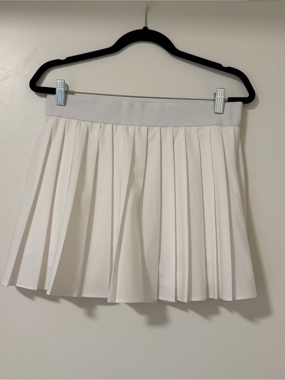 Garage White Pleated Tennis Skirt